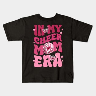 In My Cheer Mom Era cool cheerleader mothers day Kids T-Shirt